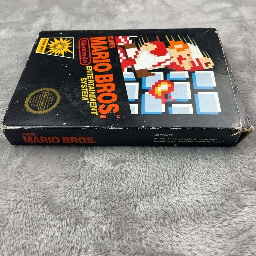 Super Mario Bros Nintendo NES Authentic Original Tested Retro Vintage Game CIB - Picture 9 of 12